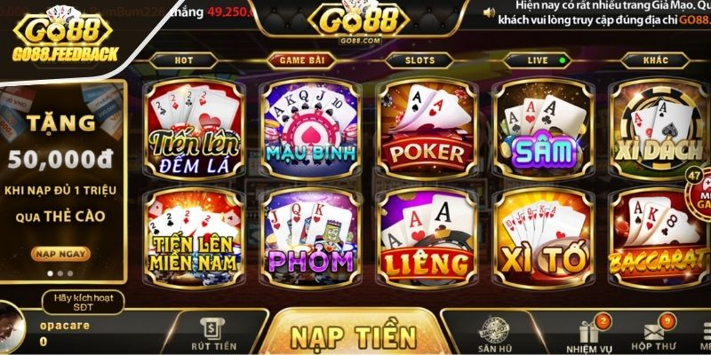 Game Bài Đổi Thưởng GO88